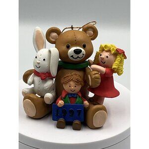 Vntg Hallmark Christmas Ornament 1997 A Big Holiday Hug Special Edition Decor